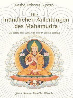 cover image of Die mündlichen Anleitungen des Mahamudra